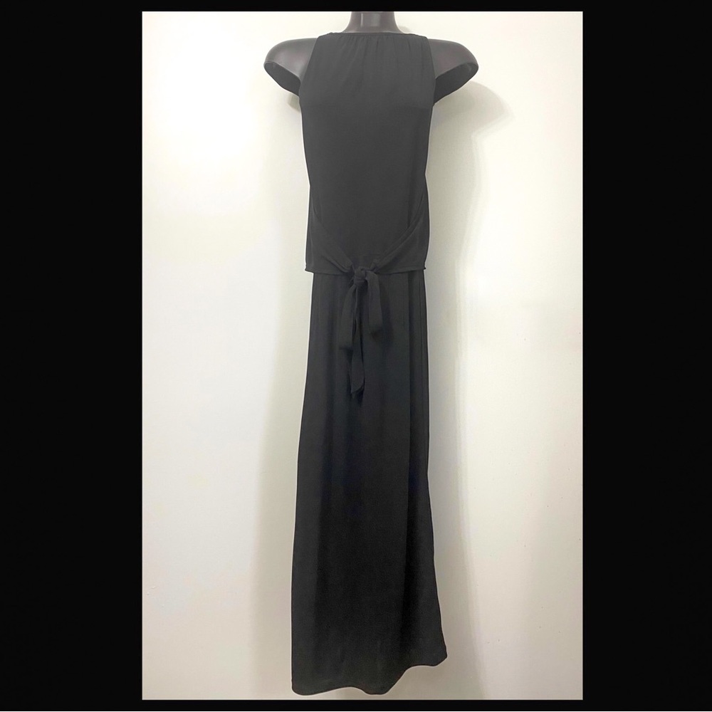 DKNY Slim Silhouette Black Dress